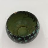 Trio of art deco vases from Thulin pottery