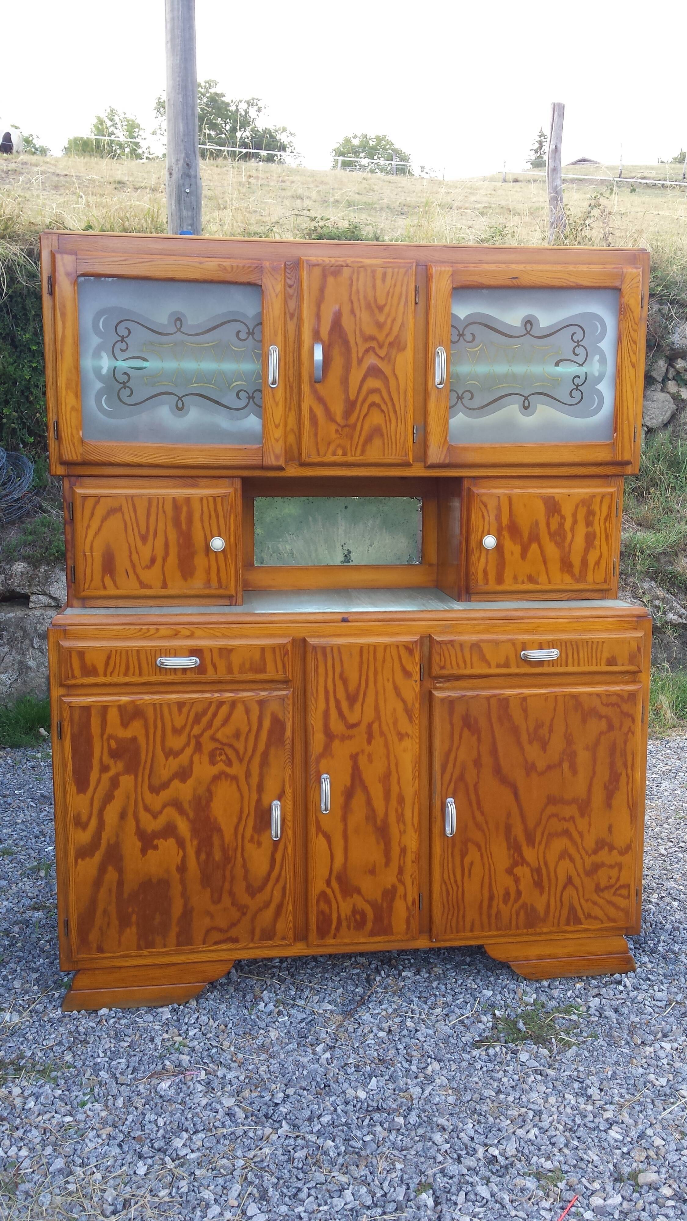 Mado buffet stockings, golden oak