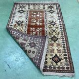 Tapis iranien en laine fait main - L=1m47 l=91cm