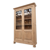 Bibliothèque vitrée en chêne – XIXe siècle
