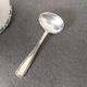 Silver-plated cream spoon