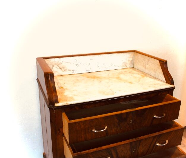 4 drawers with marble top