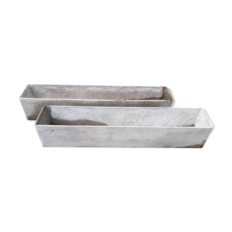Set of 2 Eternit planters 195