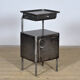 Iron nightstand, circa 1950