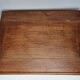 Old solid wood desk, 65 cm x 49 cm