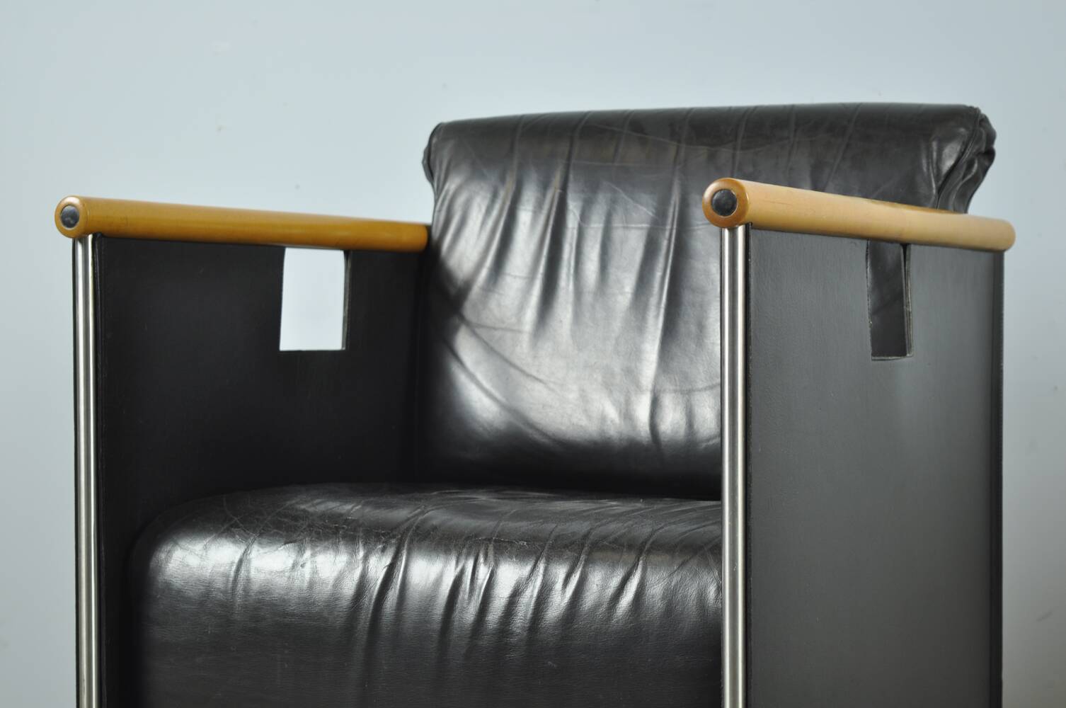 CASTELIJN / vintage easy chair “the box” / Mazairac & Boonzaaijer  / 1980s