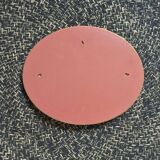 Vintage oval gold mirror