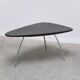 Table basse libre forme rare par Mauser Werke, années 1950.