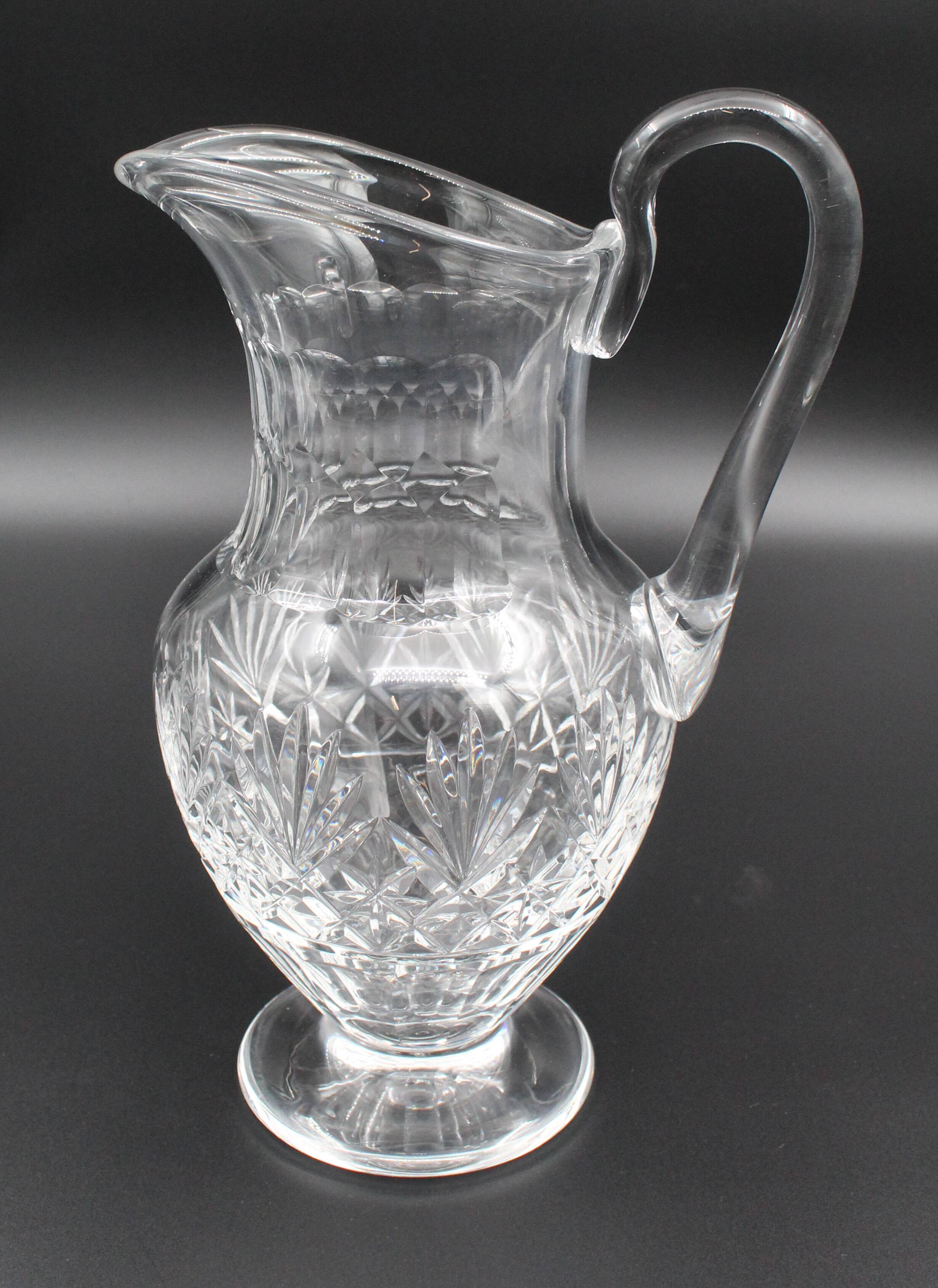 Saint-Louis crystal water jug, Massenet model H= 27 cm