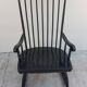 Rocking chair fauteuil à bascule 1950 vintage
