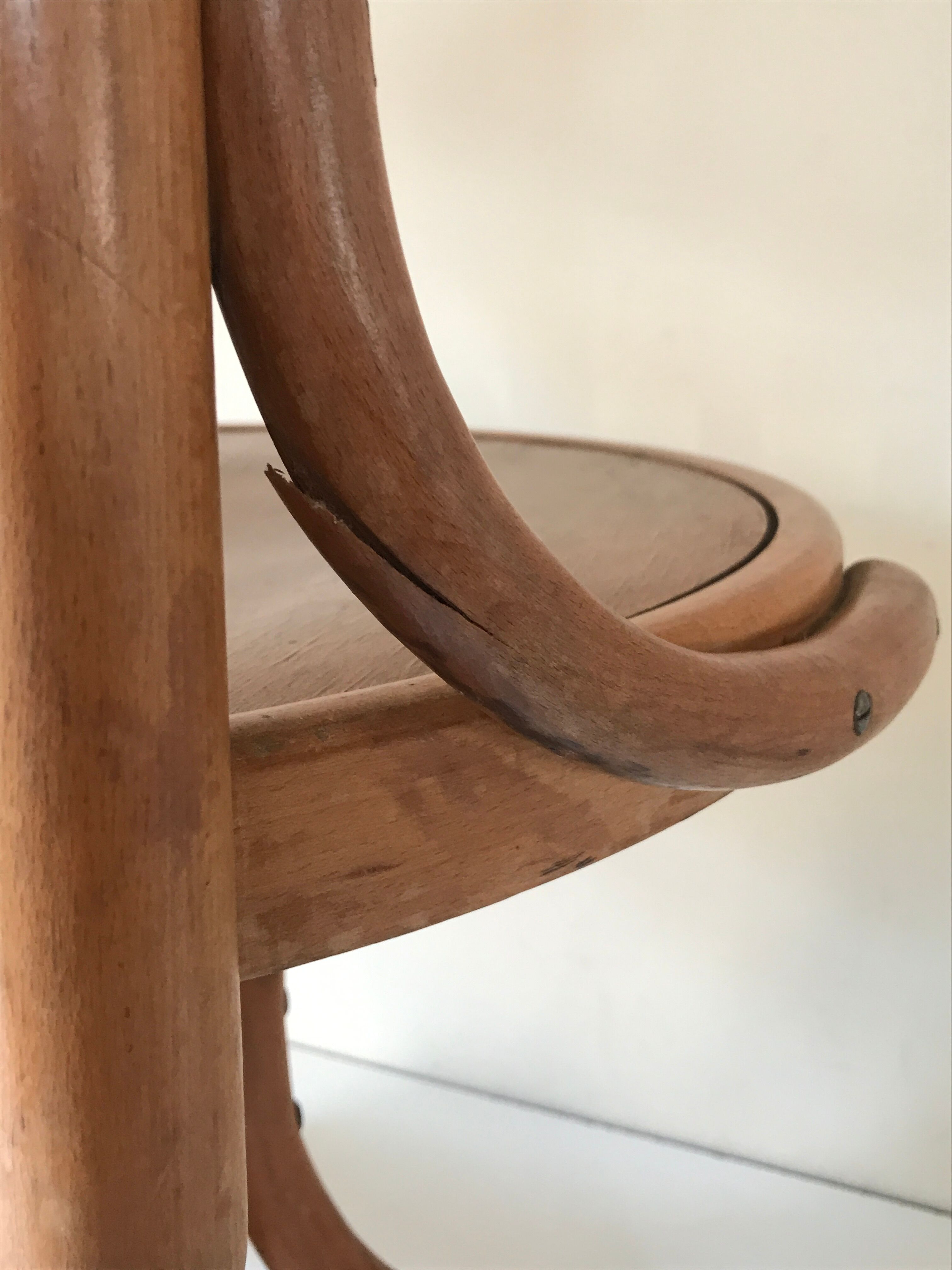 Fauteuil tournant thonet