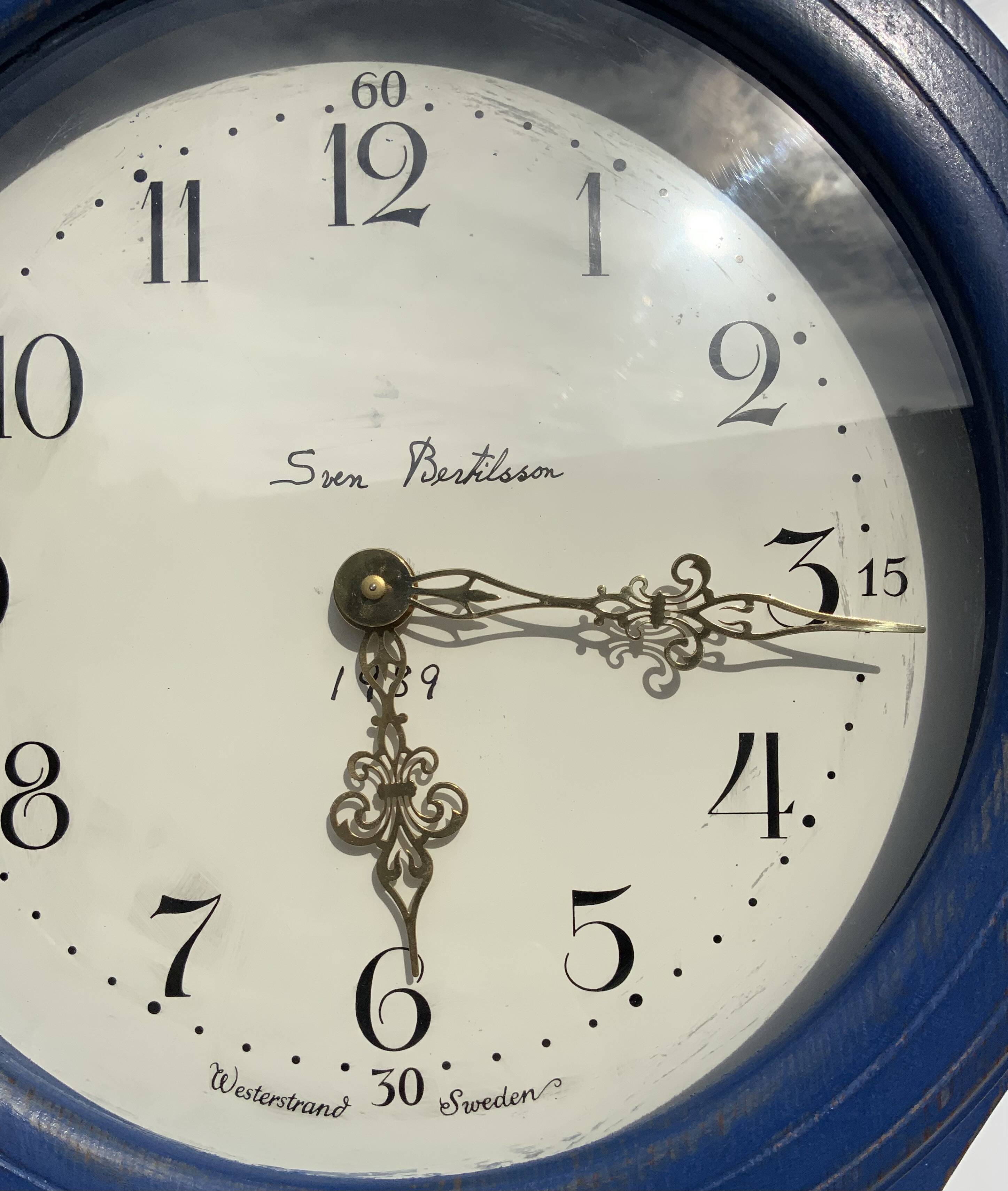 Vintage Mora Clock, 8 day Regulatotor Clock with Westerstrand by Sven Bertilsson