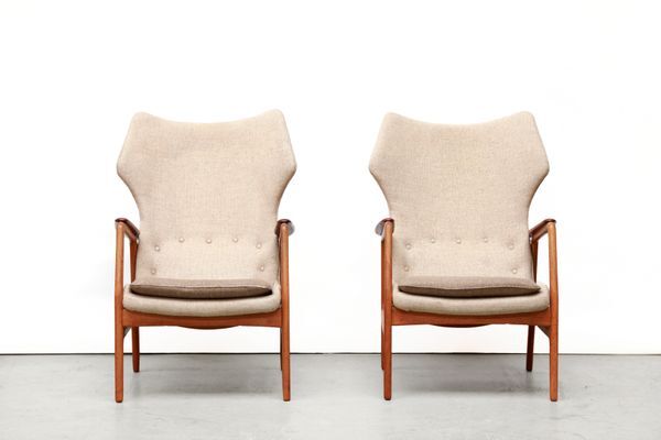 Fauteuils vintage par Aksel Bender Madsen pour Bovenkamp