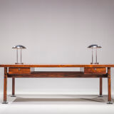 Mid-Century Modern Jacaranda Itamaraty Desk by Sergio Rodrigues for Oca, Brazil, 1960s