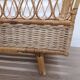 Bed child vintage rattan