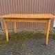 Vintage 1950s Brasserie Bistro Coffee Table Beech and Fir Brasseur Adelsh