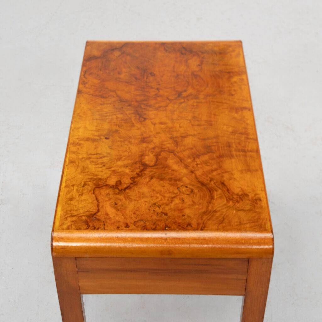 Italian Art Deco burl desk 1930s
