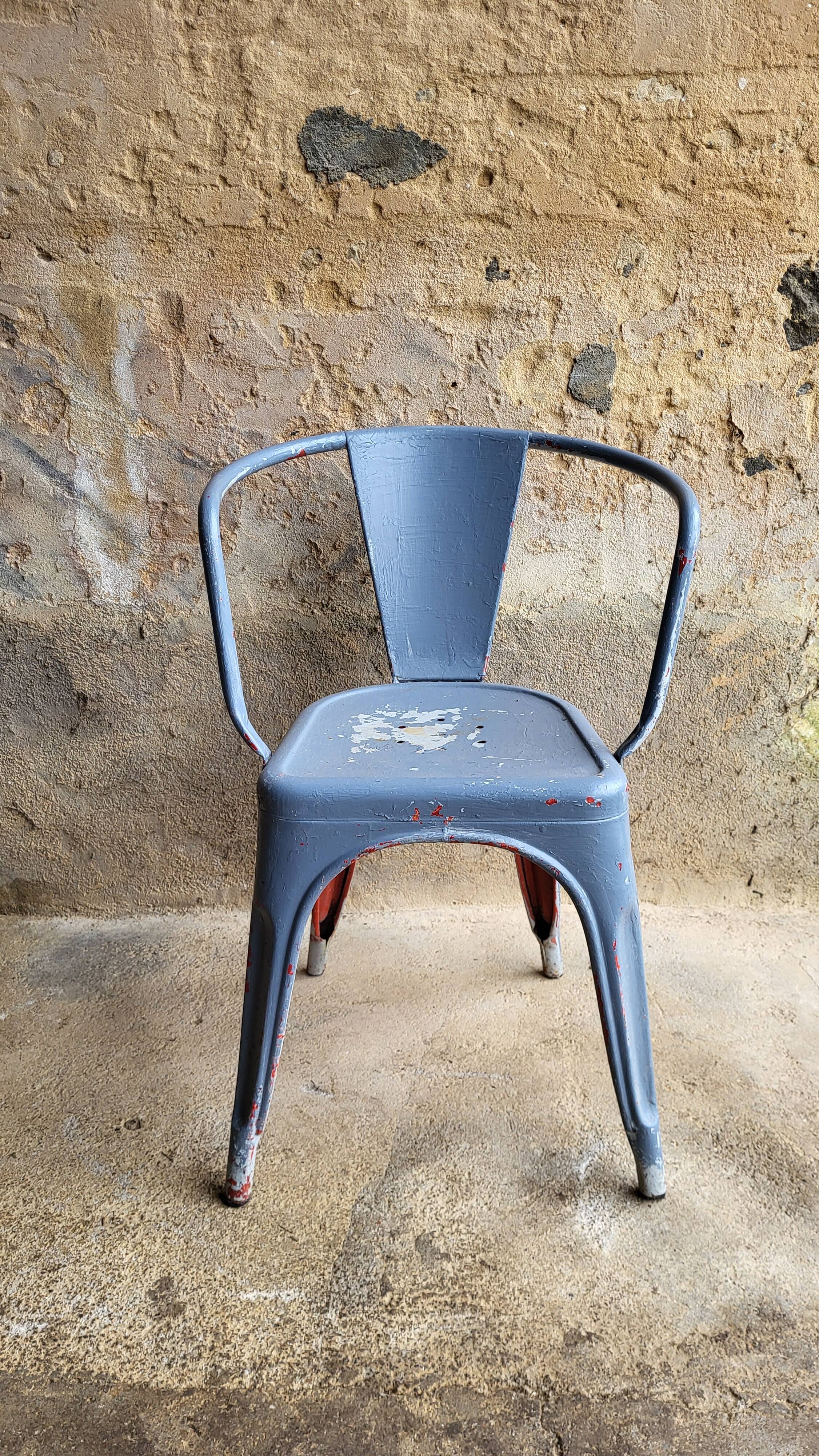 Tolix A56 armchair by Jean Pauchard 1956