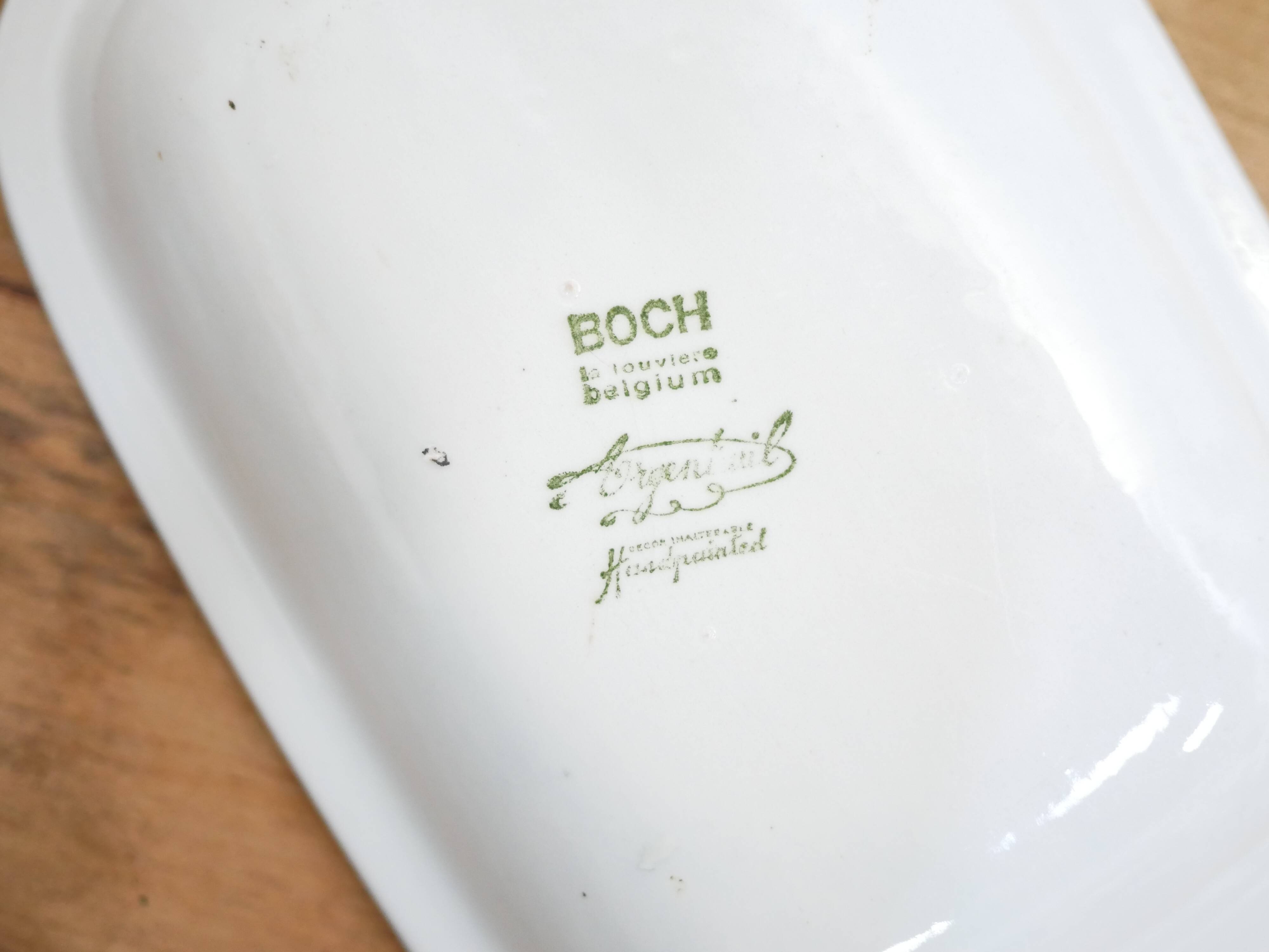 Ravier vintage cup published by Boch La Louvière