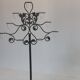Large black wrought iron floor candelabrum (H150 cm) – Classic & Roman style