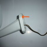 Old wall lamp for porcelain and opaline bathroom