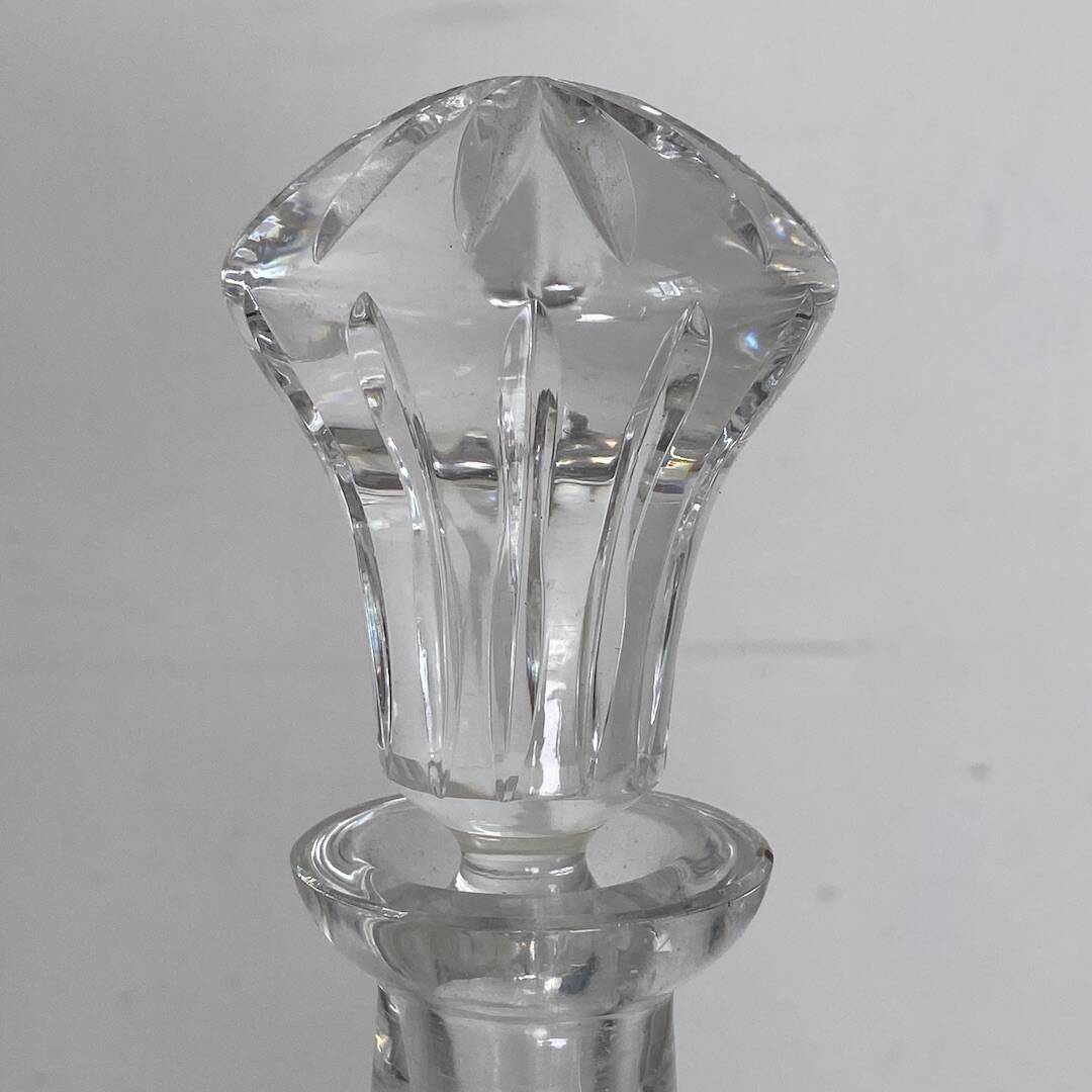 Vintage crystal carafe