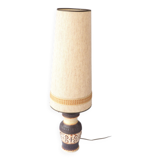 Large ceramic floor lamp