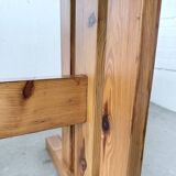 Mountain furniture table made of solid pine