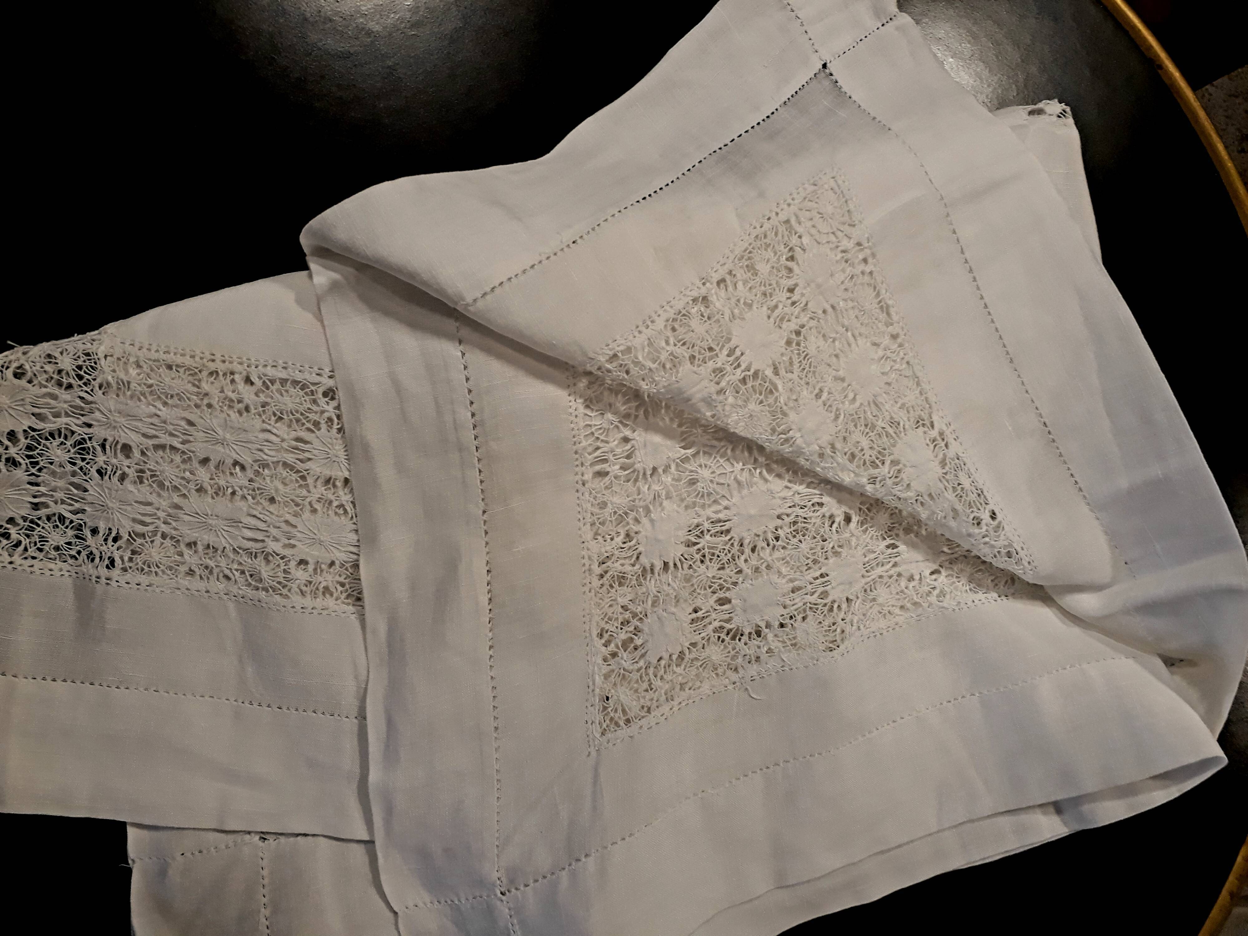 Embroidered centerpiece