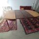 Antique Louis XVI style dining table + 3 extensions