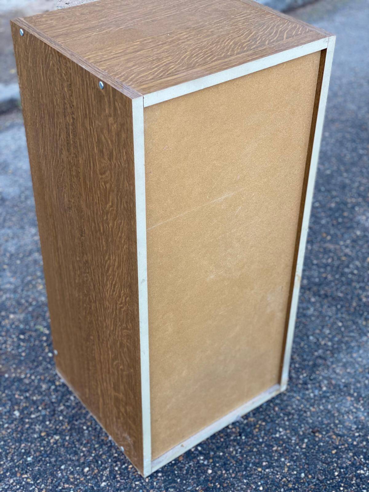 90cm wooden curtain or sliding shutter cabinet