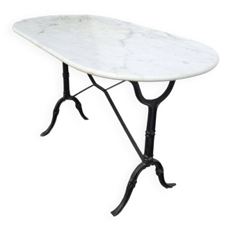 Marble top bistro table