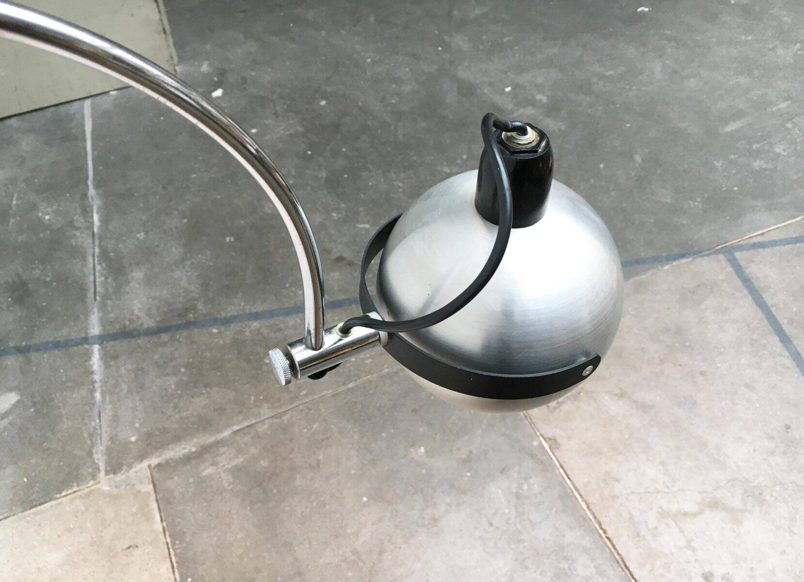 Mid-century space age wall lamp by Anvia