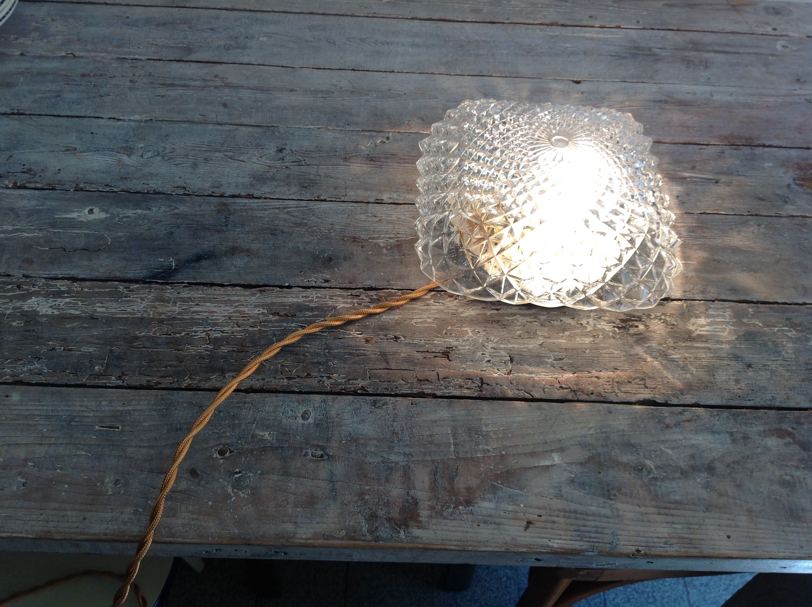 Lampe à poser carré