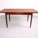 Vintage Teak Extendable Dining Table, 1960s
