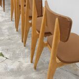 Série de 4 chaises vintage- 1950s