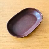 Vintage brown Dutch ceramic dish