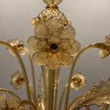 Venetian glass chandelier, 1960s