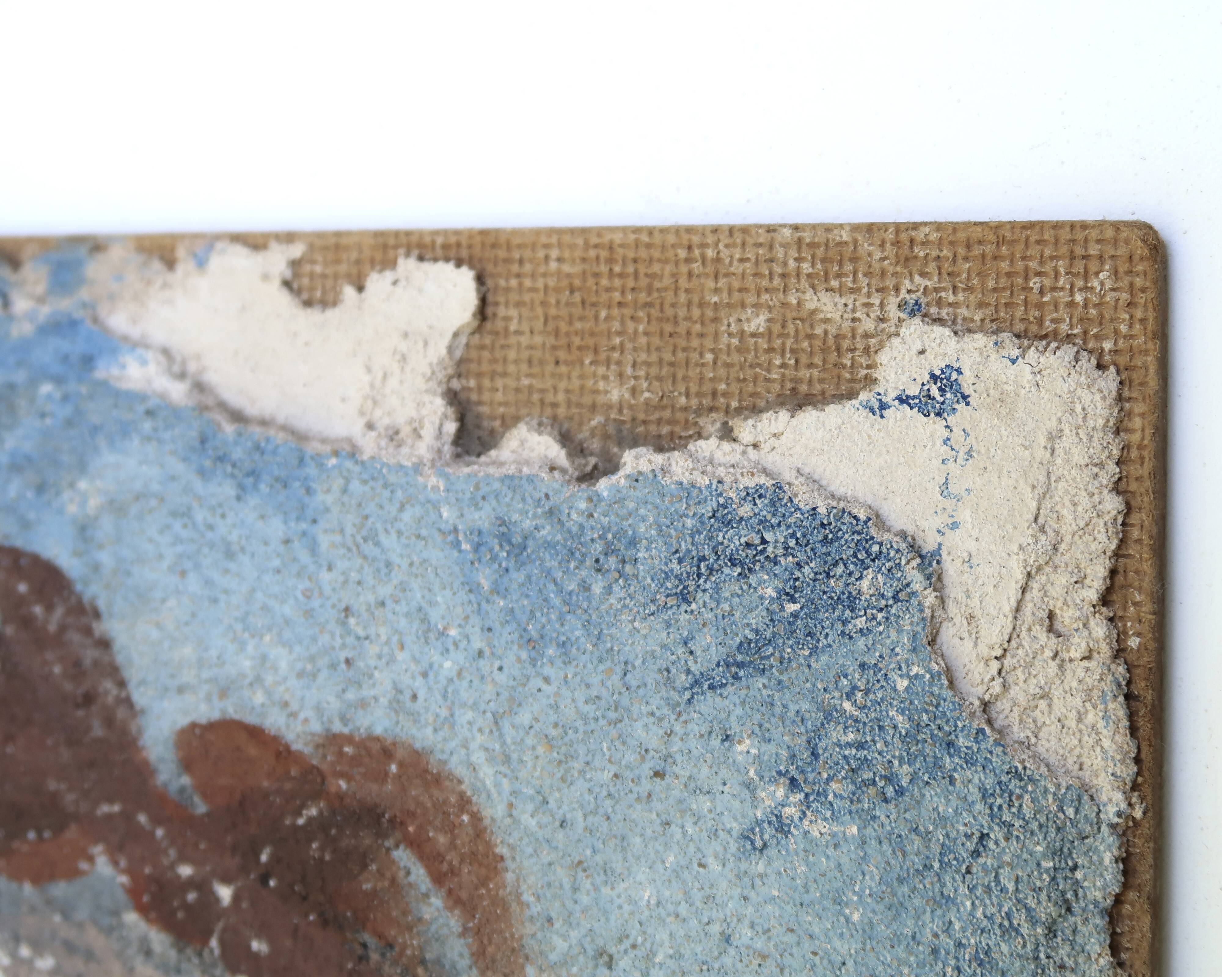 Painting, portrait of a woman in profile