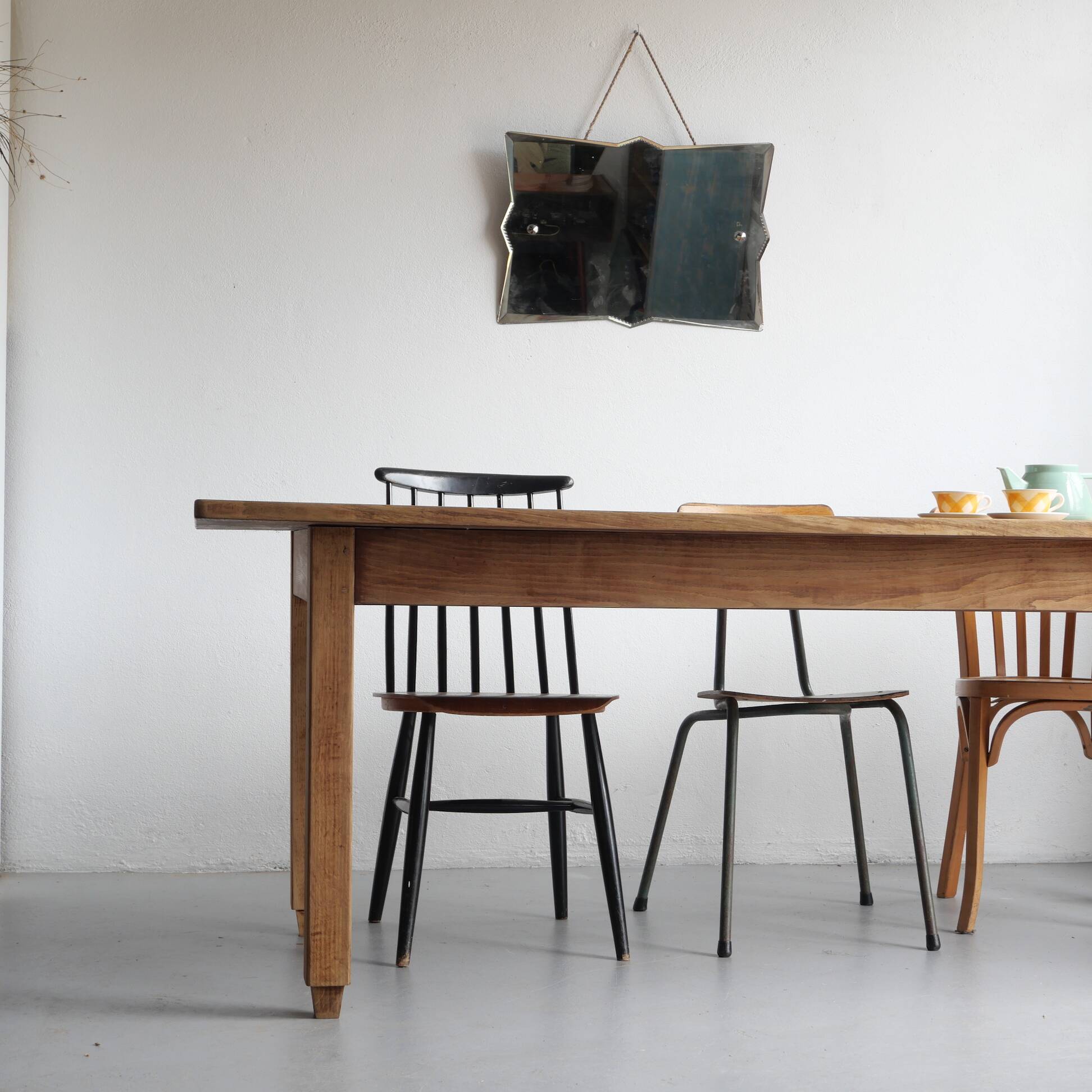 Renovated farmhouse table