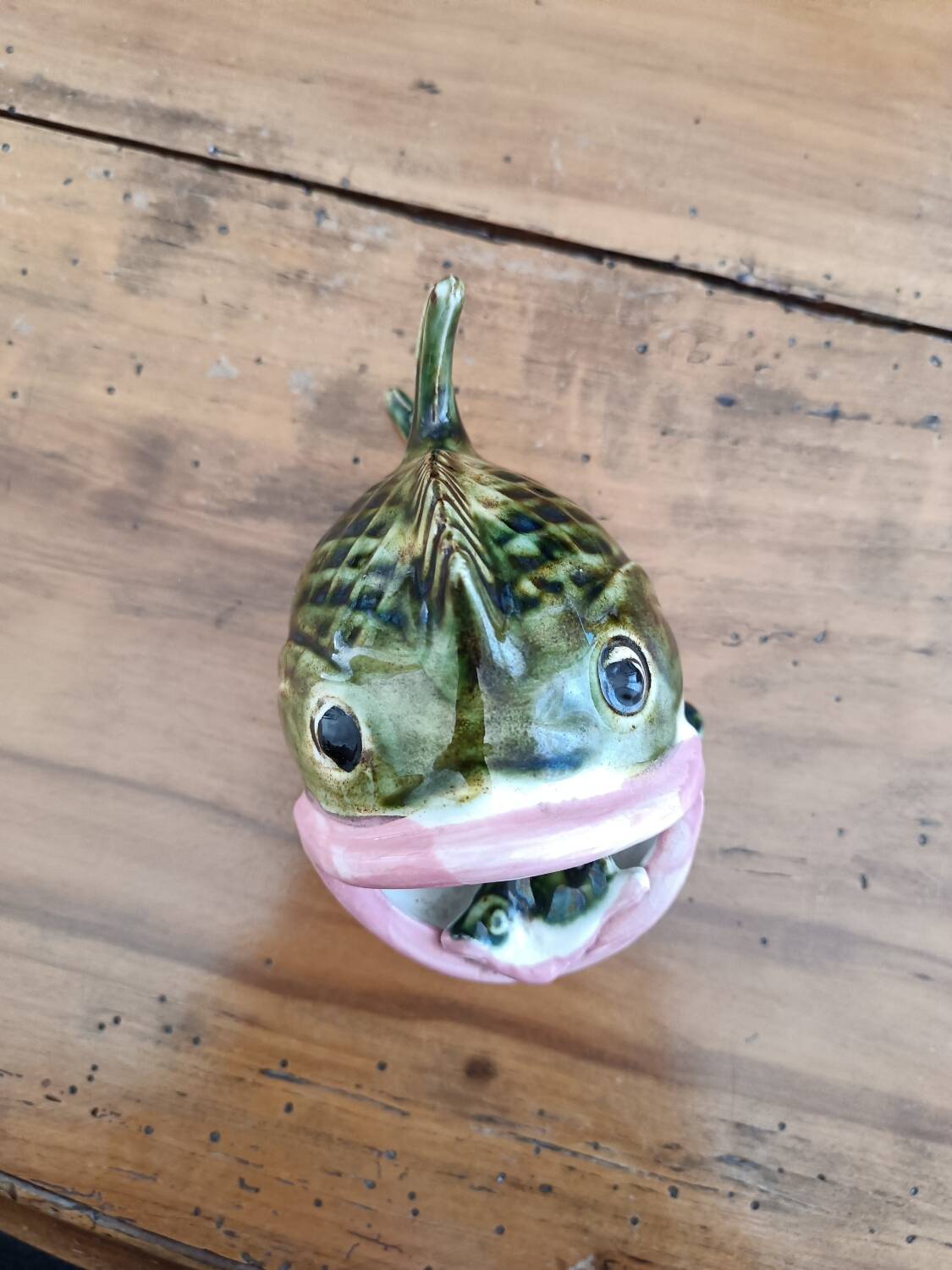 Poisson en barbotine
