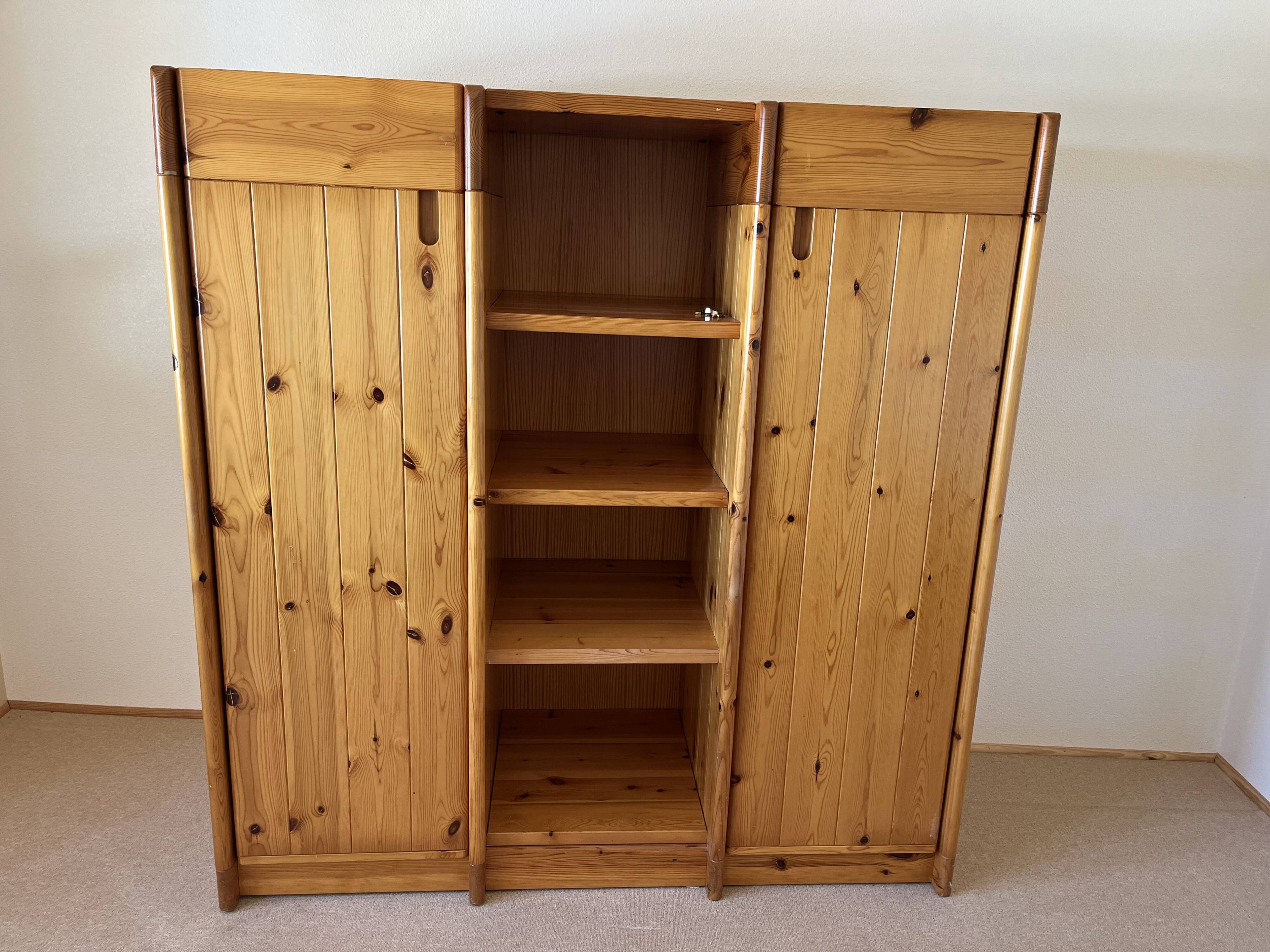 Teen bedroom solid wood Roche and Bobois 1980s