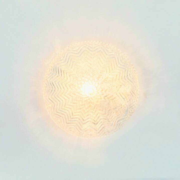 Lustre ou applique en verre géométrique de Limburg, Allemagne, années 1970.