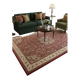 Oriental house rug with patterns