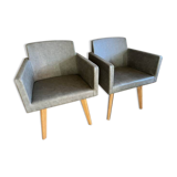 Paire de Fauteuils de table
