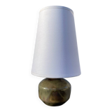 Vintage ceramic ball lamp