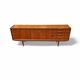 Enfilade de style scandinave en teck, 1960