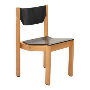 chaise scandinave noir