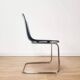 Lot de 4 chaises Tobias en plexi bleu