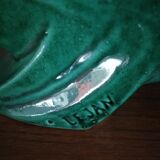 Ceramic fish signed Lejan - Art Deco